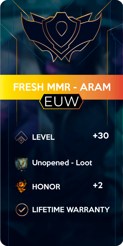 Europe West ARAM Account for League of Legends
