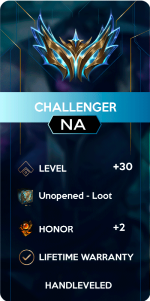 Challenger North America Account for League of Legends