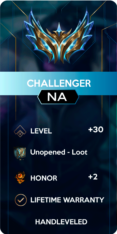 Challenger North America Account for League of Legends