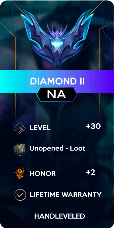 Diamond II North America Account for League of Legends