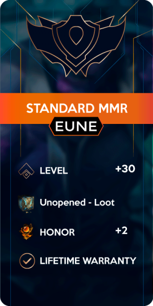 Standard MMR Europe Nordic & East Account for League of Legends