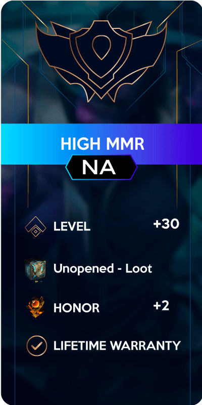 High MMR North America Account for League of Legends