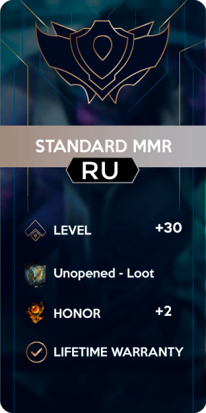 Standard MMR Russian Account for League of Legends