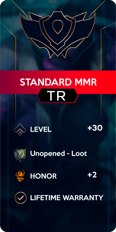 Standard MMR Turkey Account for League of Legends