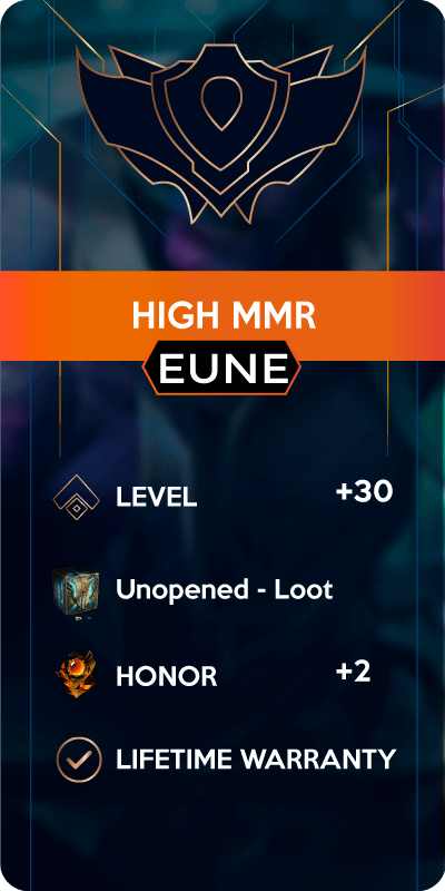 High MMR Handleveled Account – EUNE