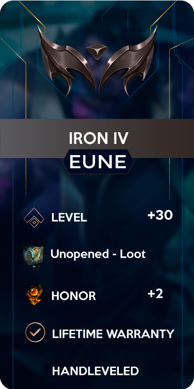 IRON IV EUNE ACCOUNT