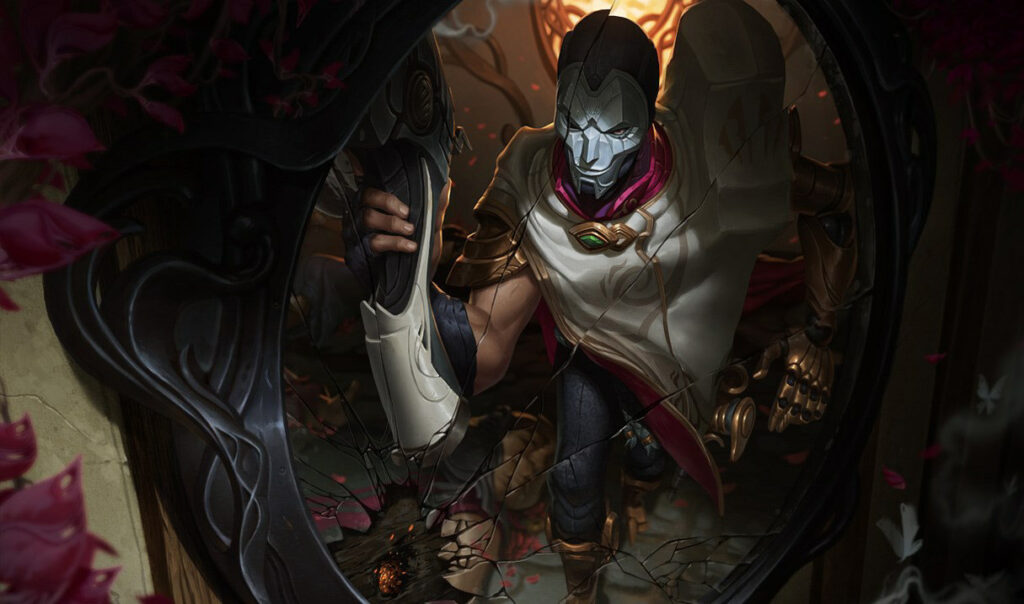 a video game character Jhin